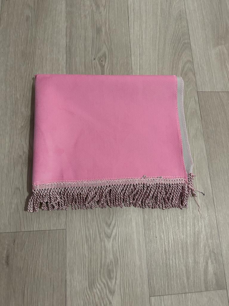 Tapis fin rose bonbon