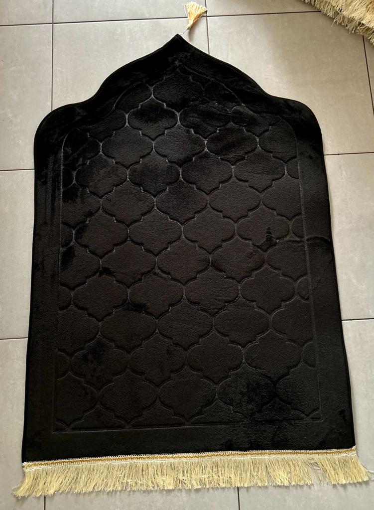 Tapis mosquée noir